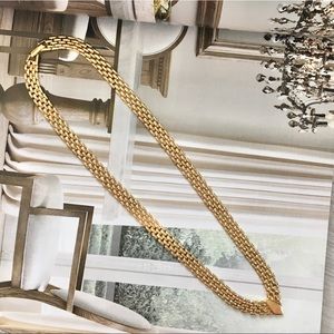 Avon Vintage Braid Chain Necklace